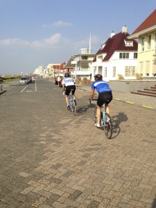 Beach towns along the North Sea 